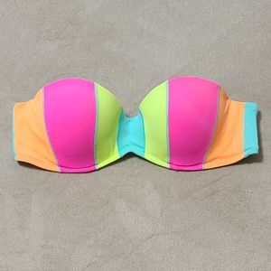 Victorias secret bikini top. Strapless